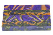 X Purple Sunset Acrylic Pen Blank 3/4"x3/4"x5" BTWPBM1365 1pc