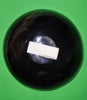 Polished buffalo horn bowl measuring 6" wide by 1 7/8" deep.