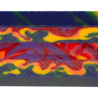 X Carnival Camo Acrylic Pen Blank 3/4"x3/4"x5" BTWPBM1225 1pc