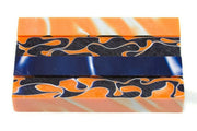 X Denver Swirl Acrylic Pen Blank 3/4"x3/4"x5" BTWPBM1248 1pc