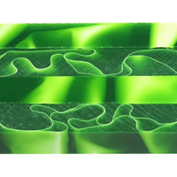 X Emerald Water Acrylic Pen Blank 3/4"x3/4"x5" BTWPBM1255 1pc