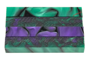 X Purple Monster Acrylic Pen Blank 3/4"x3/4"x5" BTWPBM1360 1pc