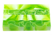X Chartreuse Water Acrylic Pen Blank 3/4"x3/4"x5" BTWPBM1228 1pc