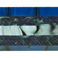 X Bright Blue Sea Acrylic Pen Blank 3/4"x3/4"x5" BTWPBM1220 1pc