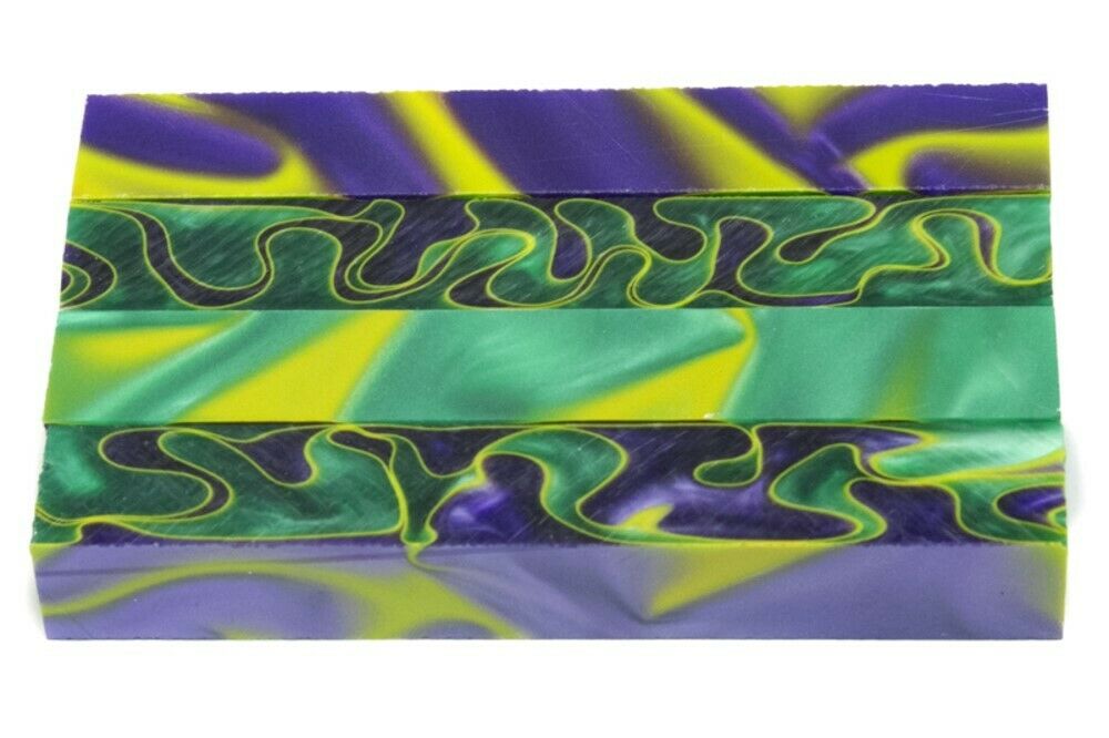 X Blueberry Ice Acrylic Pen Blank 3/4"x3/4"x5" BTWPBM1218 1pc