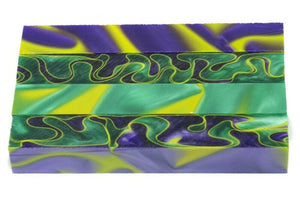 X Blueberry Ice Acrylic Pen Blank 3/4"x3/4"x5" BTWPBM1218 1pc