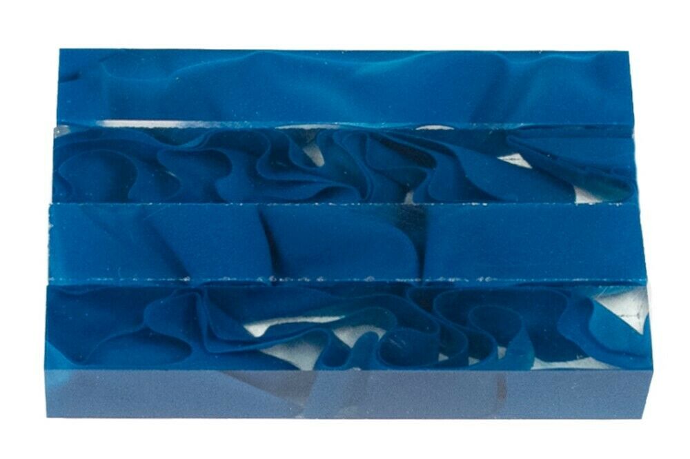 X Caribbean Current Acrylic Pen Blank 3/4"x3/4"x5" BTWPBM1224 1pc