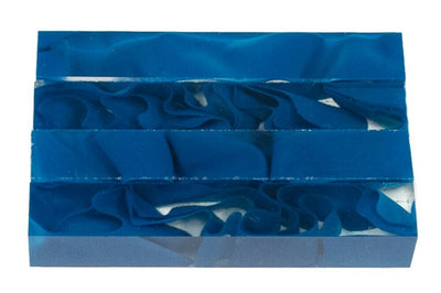 X Caribbean Current Acrylic Pen Blank 3/4