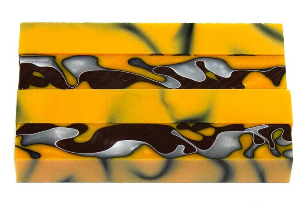 Fall Harvest Acrylic Pen Blank 3/4"x2 7/8" - 3" BTWPBM1263Short 1pc