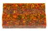 X O/S Fractured Tye Dye Acrylic Pen Blank 3/4"x3/4"x5" BTWPBM1032 (1 pc)