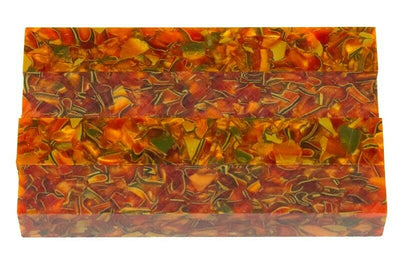 X O/S Fractured Tye Dye Acrylic Pen Blank 3/4