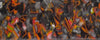 Fractured Lava BTW53PBL Acrylic (1 pc) Pen/Reel/Razor Blank 1"sq x 6"