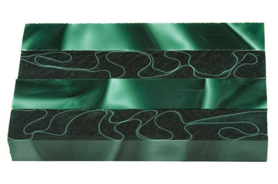 X Rain Forest Acrylic Pen Blank 3/4