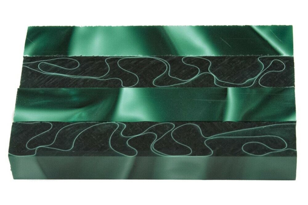 Rain Forest Acrylic Pen Blank 3/4"x3/4"x4" BTWPBM1367SHORT4 1pc