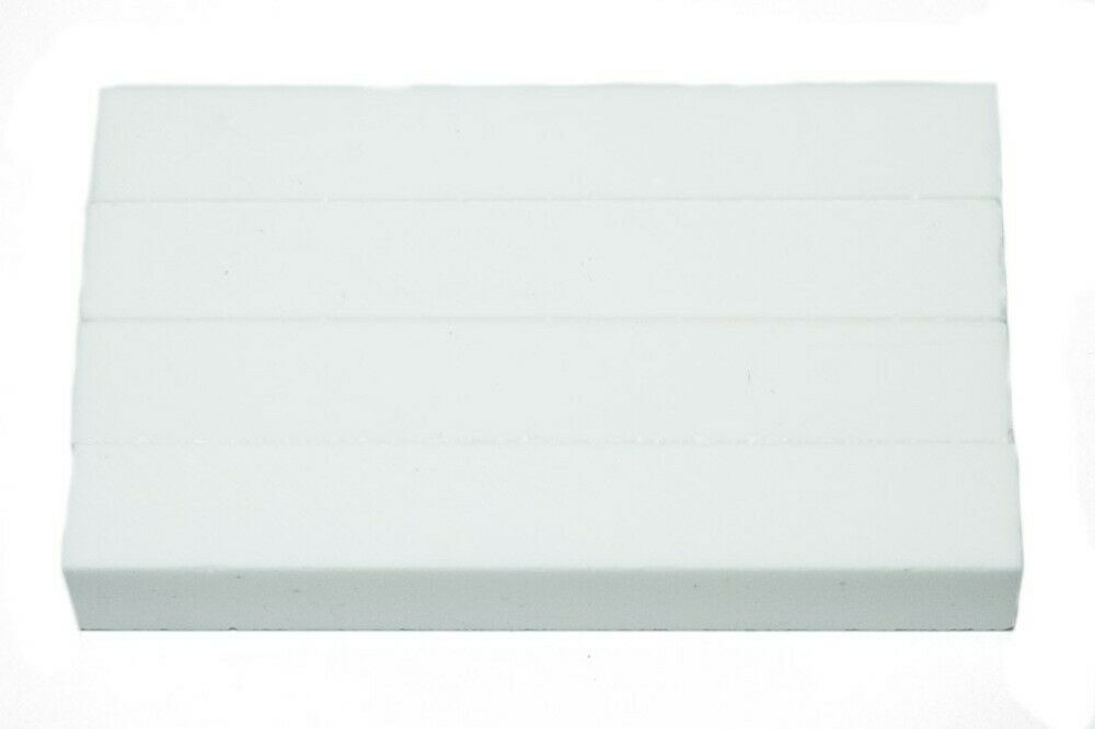 X Pure White Acrylic Pen Blank 3/4"x3/4"x5" BTWPBM1357 1pc