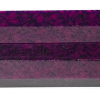 X Plum Pebble Acrylic Pen Blank 3/4"x3/4"x5" BTWPBM1351 1pc