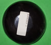 Polished buffalo horn bowl measuring 4" wide by 1 5/8" deep.