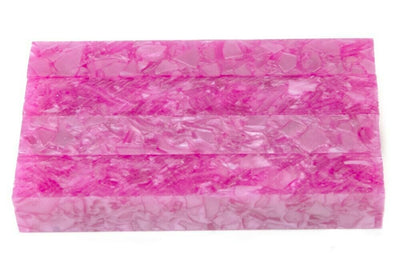 X Pretty in Pink Acrylic Pen Blank 3/4