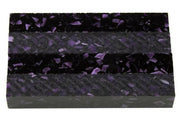 X Orchid Pebble Acrylic Pen Blank 3/4"x3/4"x5" BTWPBM1339 1pc