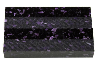 X Orchid Pebble Acrylic Pen Blank 3/4