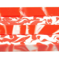 X Peppermint Swirl Acrylic Pen Blank 3/4"x3/4"x5" BTWPBM1342 1pc