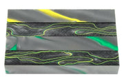 X Shockwave Acrylic Pen Blank 3/4"x3/4"x5" BTWPBM1394 1pc