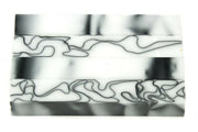 X Smoke Rings Acrylic Pen Blank 3/4"x3/4"x5" BTWPBM1398 1pc