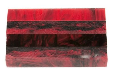 X Cranberry Nights Acrylic Pen Blank 3/4