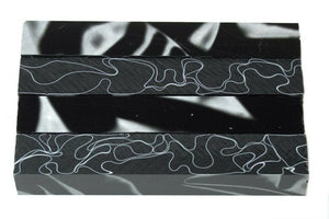 X Pitch Black Acrylic Pen Blank 3/4"x3/4"x5" BTWPBM1348 1pc