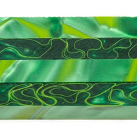 X Yellow Trails Acrylic Pen Blank 3/4"x3/4"x5" BTWPBM1416 1pc