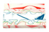 X Happy Trails Acrylic Pen Blank 3/4"x3/4"x5" BTWPBM1294 1pc