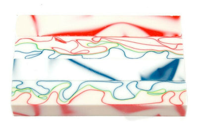 X Happy Trails Acrylic Pen Blank 3/4