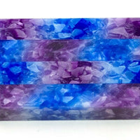 X Sea Orchid Acrylic Pen Blank 3/4"x3/4"x3" BTWPBM1011SHORT3 (1 pc)