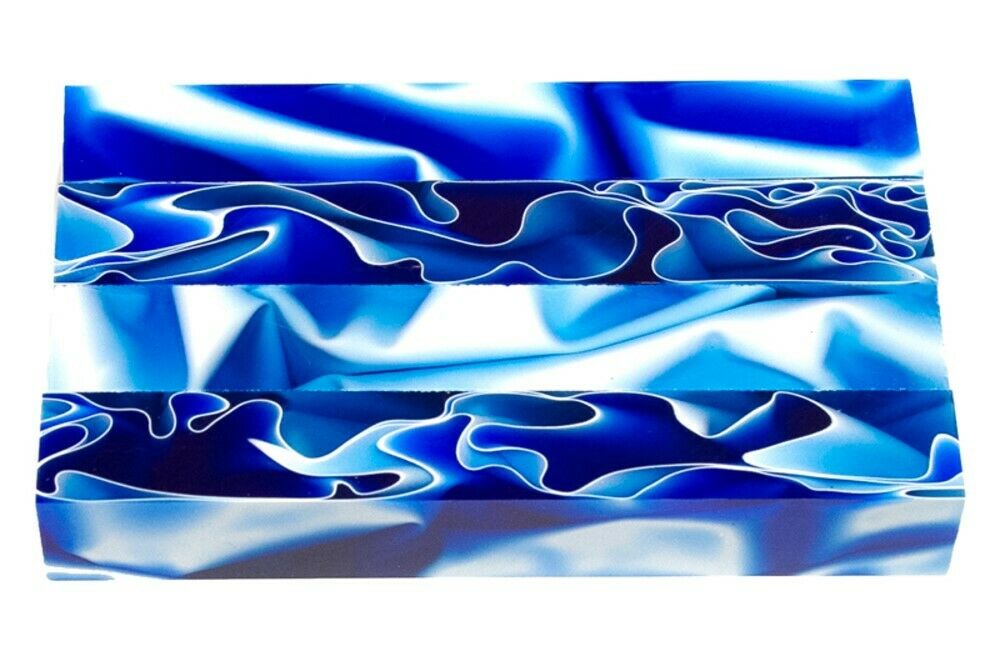 X Baja Breeze Acrylic Pen Blank 3/4"x3/4"x5" BTWPBM1204 1pc