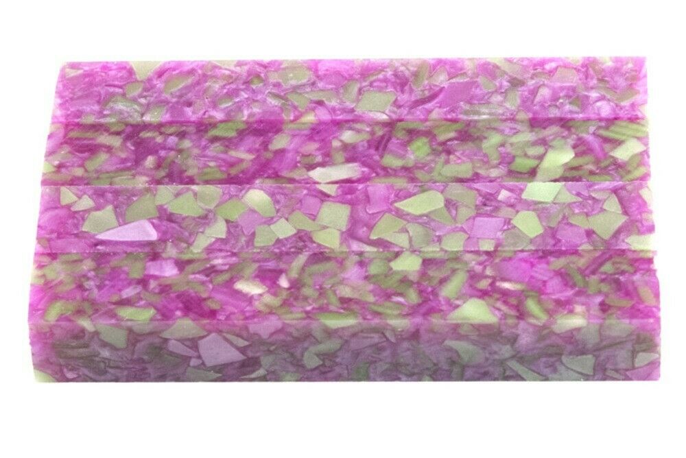 X Watermelon Acrylic Pen Blank 3/4"x3/4"x5" BTWPBM1272 1pc