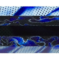 X Sapphire Water Mesh Acrylic Pen Blank 3/4"x3/4"x5" BTWPBM1391 1pc