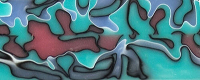 New Turquoise Moon BTW79GC5 Acrylic (1 pc) Turning 1 1/2