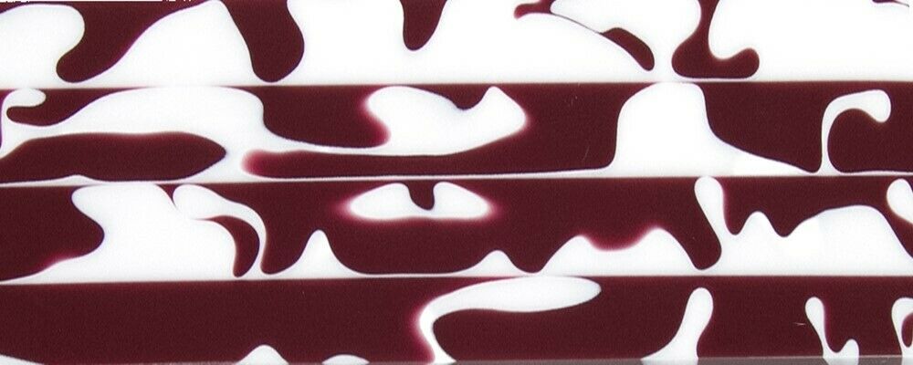 Maroon Pride BTW74GC5 Acrylic (1 pc) Turning 1 1/2"sq x 5"