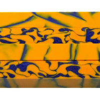 X Gator Alley Acrylic Pen Blank 3/4"x3/4"x5" BTWPBM1280 1pc
