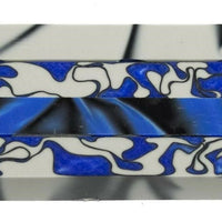 X Sapphire Gray Acrylic Pen Blank 3/4"x3/4"x5" BTWPBM1388 1pc