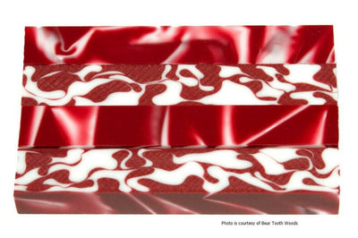 X Bama Pride Acrylic Pen Blank 3/4