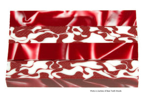 X Bama Pride Acrylic Pen Blank 3/4"x3/4"x5" (1 pc)