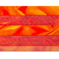 X Red Tangerine Acrylic Pen Blank 3/4"x3/4"x5" BTWPBM1374 1pc