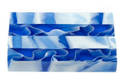 X Slate Blue Water Acrylic Pen Blank 3/4"x3/4"x5" BTWPBM1397 1pc