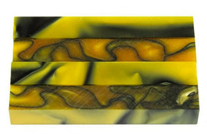 X Goldenrod Acrylic Pen Blank 3/4"x3/4"x5" BTWPBM1289 1pc