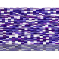 X Blue Purple Matrix Acrylic Pen Blank 3/4"x3/4"x5" BTWPBM1210 1pc