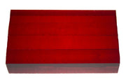 X Ruby Ice Acrylic Pen Blank 3/4"x3/4"x5" BTWPBM1380 1pc