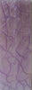 Light Violet Designed Acrylic (2 pc) Knife Scales 3/16" x 1" x 6" - 0421