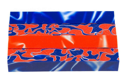 X Gator Pride Acrylic Pen Blank 3/4