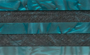 X Teal Tango Acrylic Pen Blank 3/4"x3/4"x5" BTWPBM1442 (1 pc)